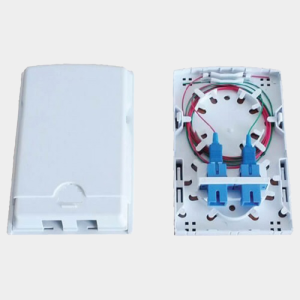 wall mount fiber outlet with stretchable cover(2)